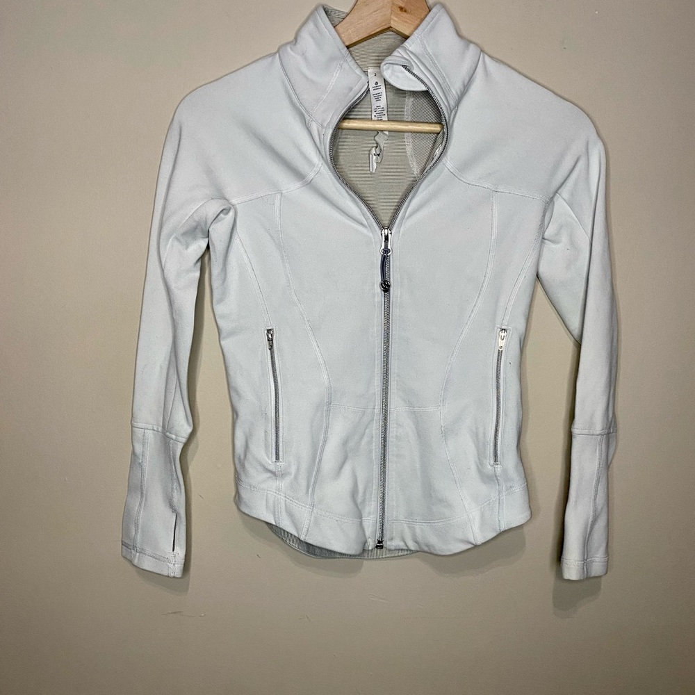 Lululemon Women's Define White Jacket Size 2